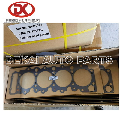 8 97375435 0 Części zamienne Isuzu Uszczelka głowicy cylindrów 8973754350 4HK1
