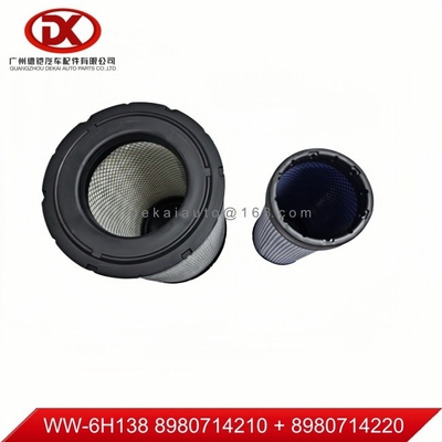 Filtr powietrza 8980714210 Części silników ciężarówek ISUZU 4HK1 6HH1 8980714220