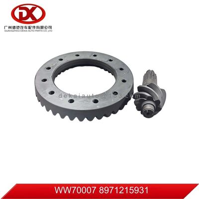 Odpowiedni dla ISUZU MXA5R / MYY5T różnicowy główny bieg i wał 7*39 8971215931 8 97121593 1