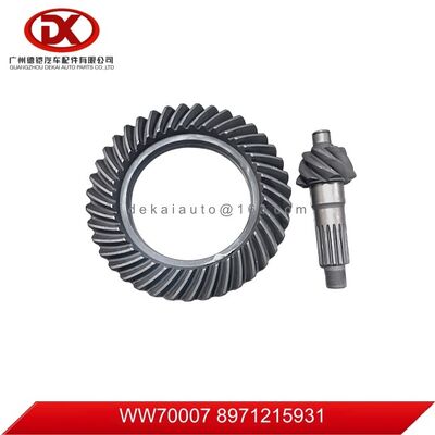 Odpowiedni dla ISUZU MXA5R / MYY5T różnicowy główny bieg i wał 7*39 8971215931 8 97121593 1